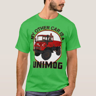 Camiseta Meu outro carro é um Vermelho Unimog