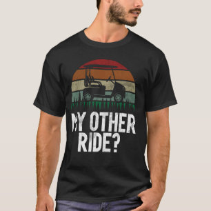 Camiseta Meu Outro Jogador De Golfe De Carrinho Engraçado G