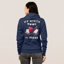 Camiseta Meu Outro Livro É Um Piano, Para Músico De Teclado