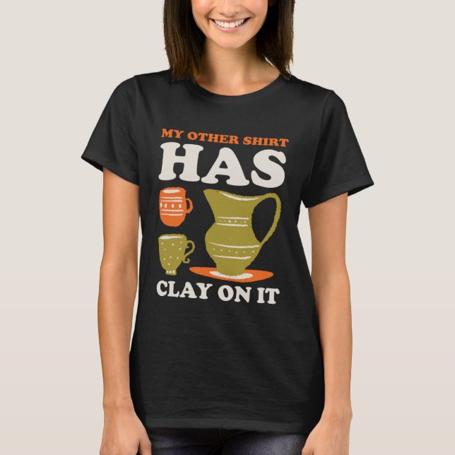 Camiseta Meu Outro Tem Argila Em Cima (Frente)
