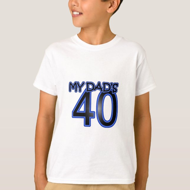 Camiseta Meu Pai 40 (Frente)