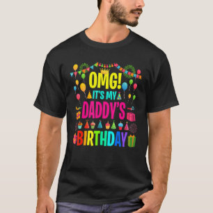 Camiseta Meu Pai Aniversário Feliz Por Você