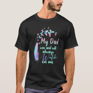 Camiseta Meu Pai É Meu Anjo Guardião No Céu Memórias Perdid
