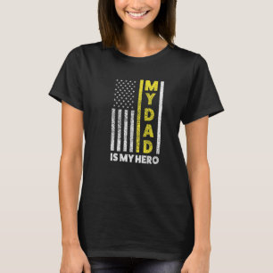 Camiseta Meu Pai É Meu Operador De Despacho De Pai Herói