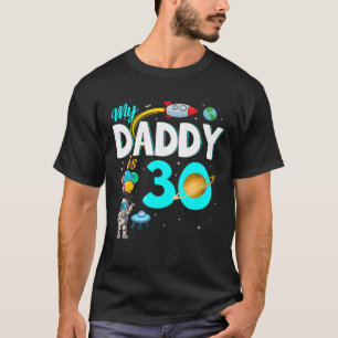 Camiseta Meu Pai É O Dia de os pais 30 Feliz Como