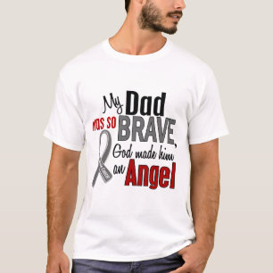 Camiseta Meu pai é um cancro cerebral do anjo 1