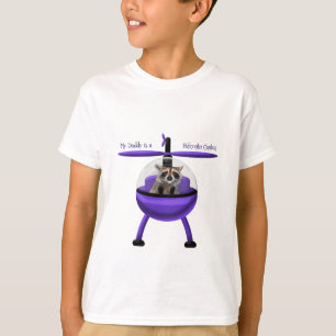 Camiseta Meu pai é um capitão do helicóptero