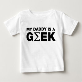 Camiseta Meu pai é um geek