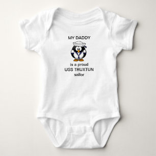 Camiseta Meu pai é um marinheiro orgulhoso de USS TRUXTUN