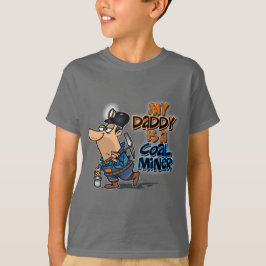 CAMISETA MEU PAI É UM MINERADOR DE CARVÃO