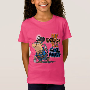 CAMISETA MEU PAI É UM MINERADOR DE CARVÃO