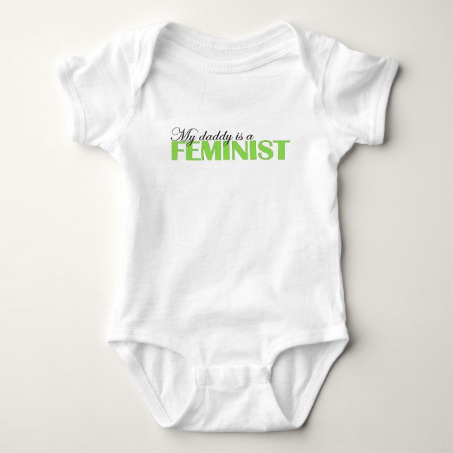 Camiseta Meu pai é uma feminista (Frente)