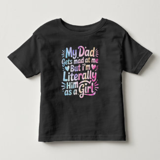 Camiseta Meu Pai Fica Louco Comigo Mas Eu Sou Literalmente