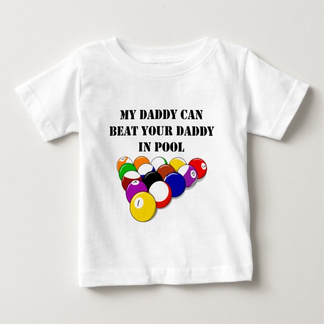 Camiseta Meu pai pode bater seu pai na piscina (Frente)