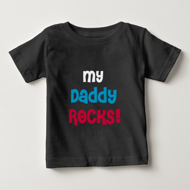 Camiseta Meu Pai Rocks (Frente)