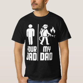 Camiseta Meu Pai Seu Pai Bombeiro