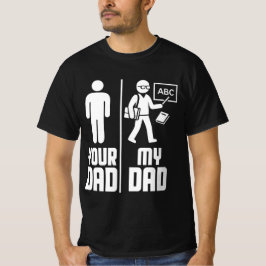 Camiseta Meu Pai Seu Professor Pai
