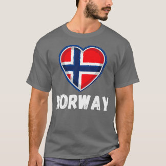 Camiseta Meu País Meu Amor Noruega