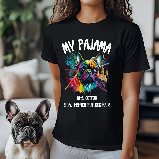 Camiseta Meu Pajama - 10% de algodão, 90% de cabelo de Bull (Criador carregado)