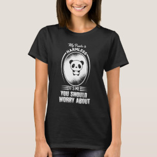 Camiseta Meu Panda É Inocente. É Eu que você deveria se pre