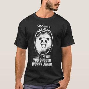 Camiseta Meu Panda É Inocente. É Eu que você deveria se pre