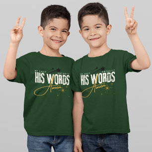 Camiseta Meu Pão Diário - Sua Palavra - Oração Cristã de De