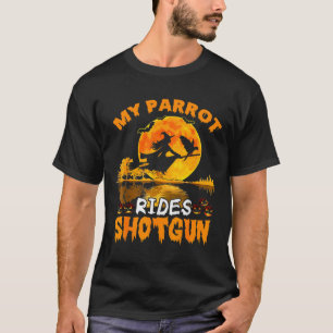 Camiseta Meu Papagaio Dirige A Bruxa Vassoura A Vassoura T