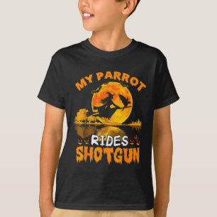 Camiseta Meu Papagaio Dirige A Bruxa Vassoura A Vassoura T