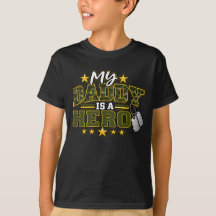Meu Papai É um Herói Exército Militar Camuflagem