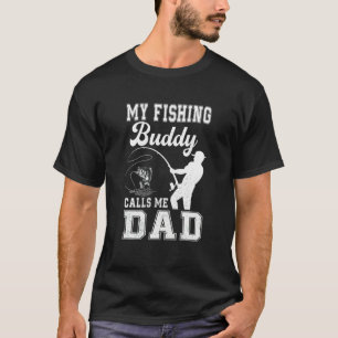 Camiseta Meu parceiro de pesca favorito me chama de pai Dia