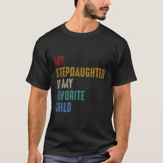 Camiseta Meu Passo Filha É Meu Dia de os pais Infantil Favo