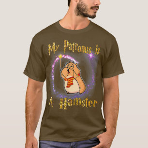 Camiseta Meu Patronus é um "Hamster Shirt Magic Gifts"