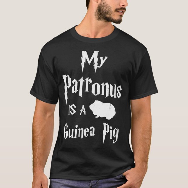 Camiseta Meu Patronus É Um Porco Da Guiné (Frente)