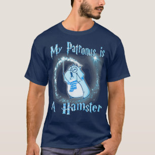 Camiseta Meu Patronus é um Presente de Magia de Hamster