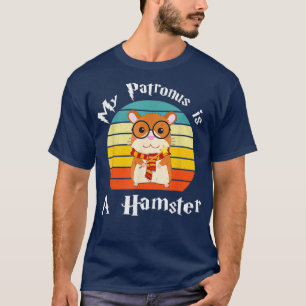 Camiseta Meu Patronus é uma Vintage de Tuterias de Hamster