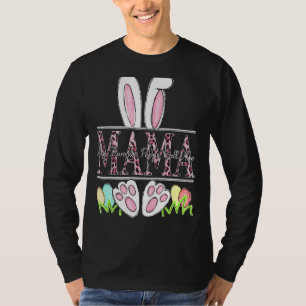 Camiseta Meu Peep Favorito Me Chama Mamãe Mãe Bonita Coelhi