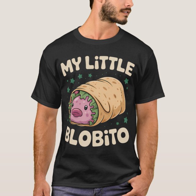 Camiseta Meu Pequeno Blobito Peixe-Blob (Frente)
