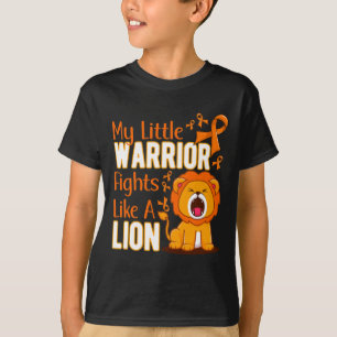 Camiseta Meu Pequeno Guerreiro Luta Como Uma Leucemia De Le