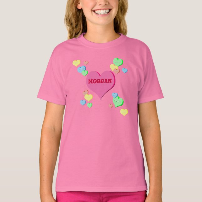 Camiseta Meu pequeno Namorados (Frente)