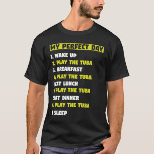 Camiseta Meu perfeito Acordar do 1º dia 2 Toque os músicos