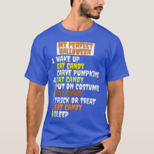 Camiseta Meu Perfeito Esqueleto Engraçado De Halloween Zomb