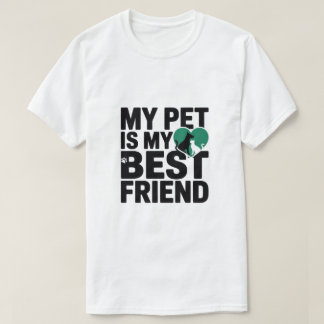 Camiseta Meu Pet É Meu Melhor Amigo