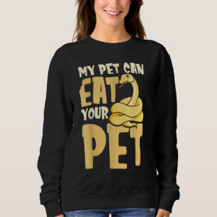 Camiseta Meu Pet Pode Comer Seu Pet Reptile Cobra