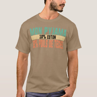 Camiseta Meu Pijama 10 Algodão 90 Pelos Deeckel Humor prese