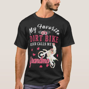 Camiseta Meu Piloto de Moto de Trilha Favorito Me Chama de
