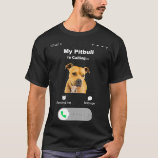 Camiseta Meu Pitbull está chamando 2