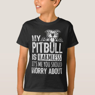 Camiseta Meu Pitbull Está Sem Prejuízo. Você Deveria Se Pre