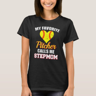 Camiseta Meu Pitcher Favorito Me Chama De Stepmmama Pitcher