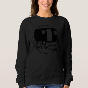 Camiseta Meu Plano de aposentadoria acampando Rv Caravan