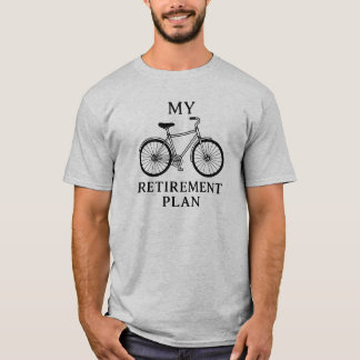 Camiseta Meu Plano de Aposentadoria – Bicicleta Engraçada